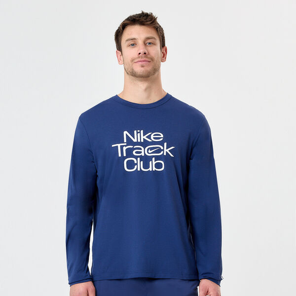 Remera Running Nike Track Club Hombre