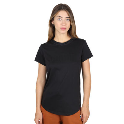 Remera Entrenamiento Puma Safari Glam Ss Mujer