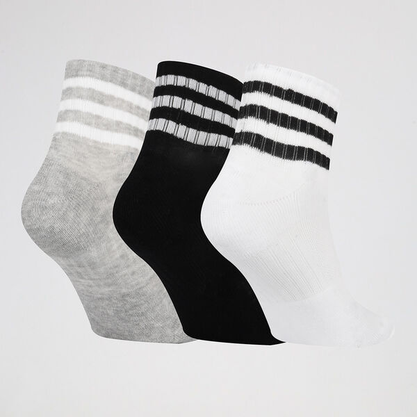 Pack de Medias Entrenamiento adidas 3 Tiras Mid X3