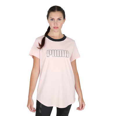 Remera Entrenamiento Puma Safari Glam Ss Mujer