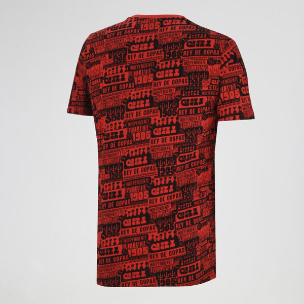 Remera Independiente Puma Culture 2026 Hombre cuello redondo