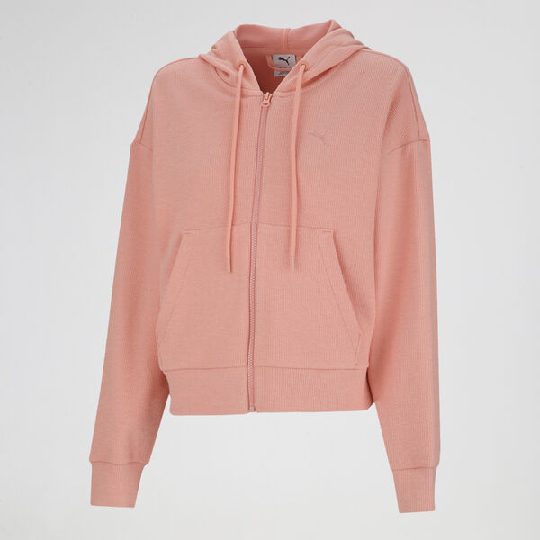 Buzo Puma Her Crop Con Cierre Mujer