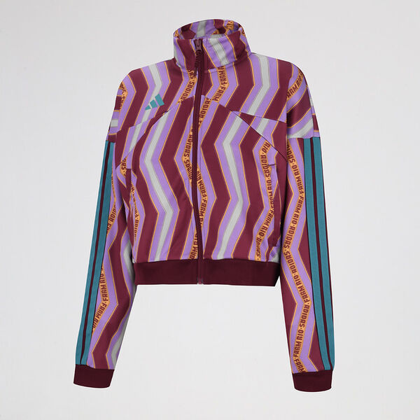 Buzo con cierre adidas X Farm Tiro Mujer