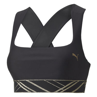 Top Running Puma Mid Impact Deco Glam Mujer