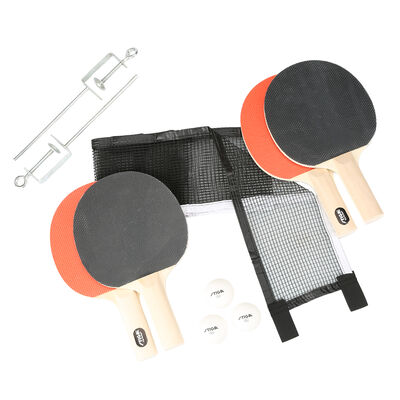 Set de 4 Paletas, 3 Pelotas y 1 Red Stiga Classic