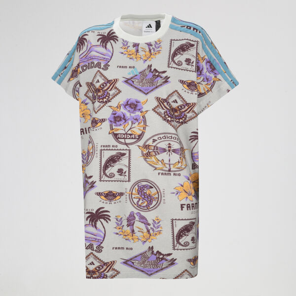 Vestido estampado adidas Farm Mujer