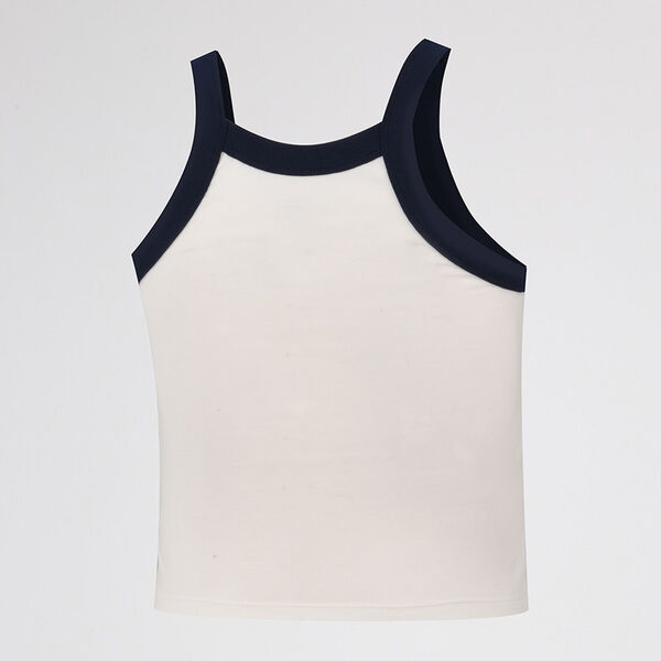 Musculosa Fila Ribbed Letter Mujer