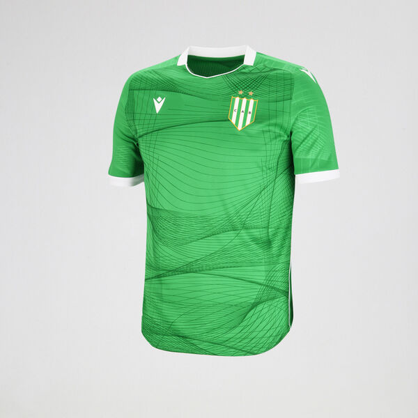 Camiseta Banfield Macron Suplente 2025 para Infantil