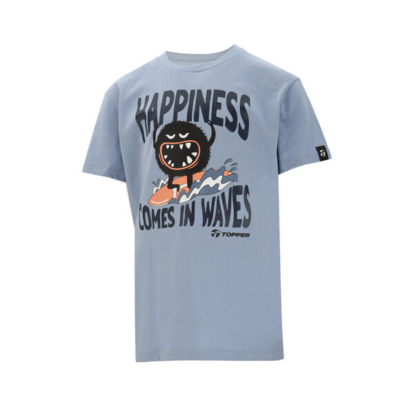 Remera Urbana Topper Gtb Waves Niño