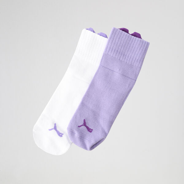 Pack de Medias Puma Heart Logo Crew X2 Infantil