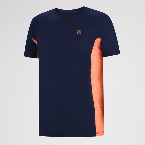 Remera Tenis Fila Grid Match Hombre