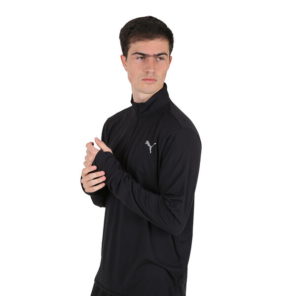 Remera Entrenamiento Puma Run Favorite 1/4 Zip Hombre
