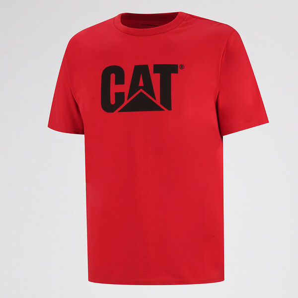 Remera CAT Logo Hombre poli&eacute;ster