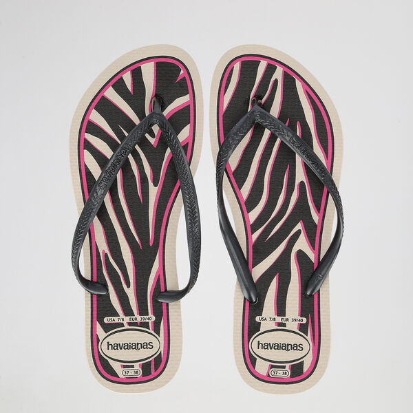 Ojotas Havaianas Slim Animals goma Mujer