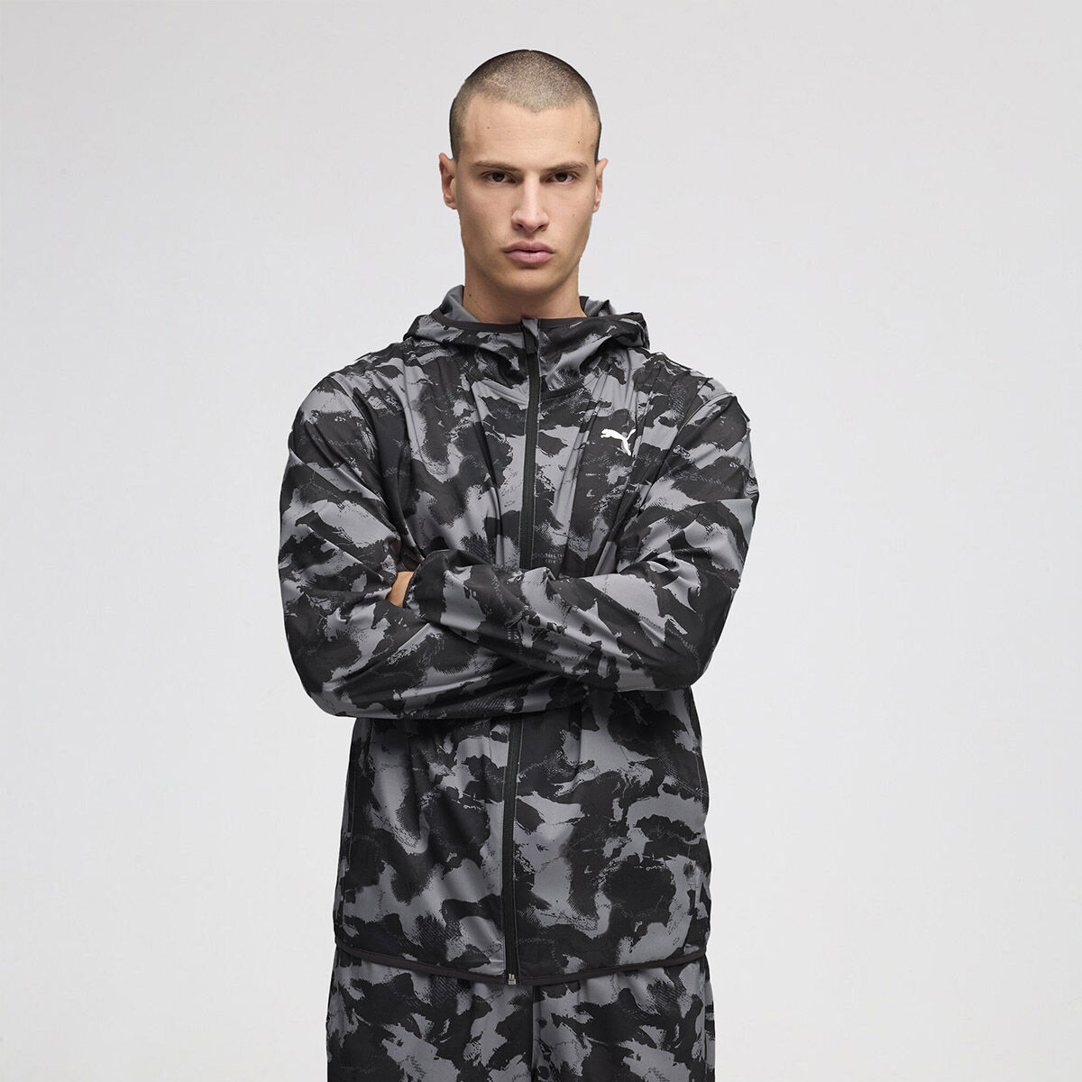 Buzo con Cierre Puma Train all Day Hombre