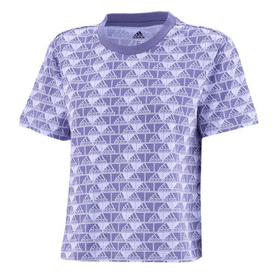 Remera adidas Brand Love Cropped