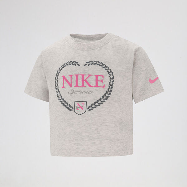 Remera Nike Game Swoosh Match Boxy Niña