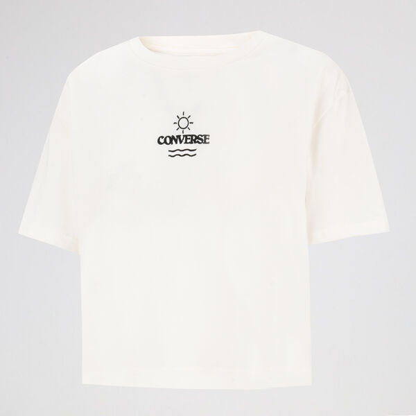 Remera Converse Sun Logo Algodón Mujer