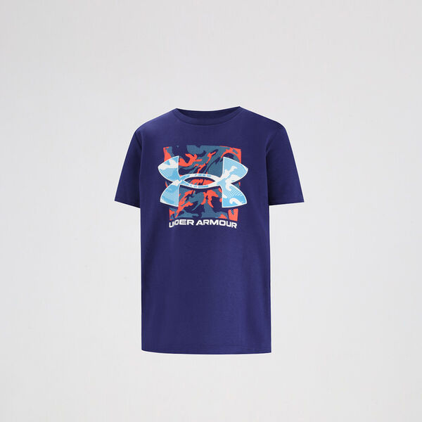 Remera Under Armour Camo Box Logo Ni&ntilde;o