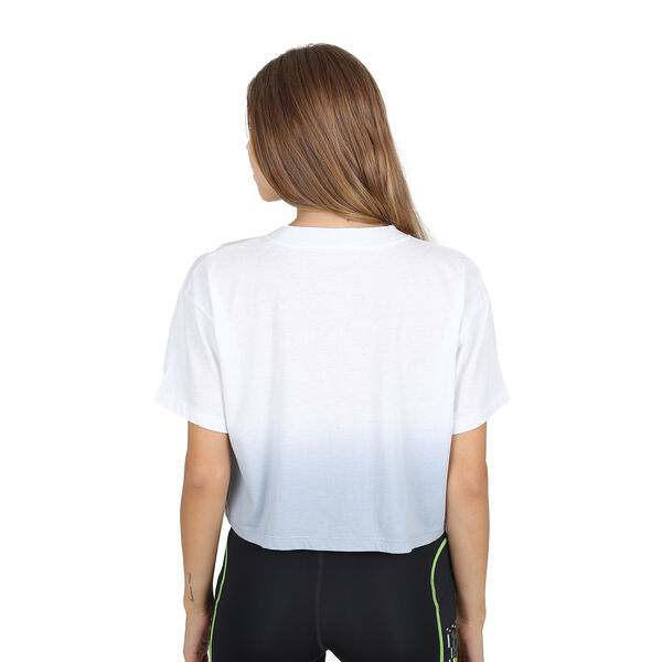 Remera Entrenamiento Under Armour Dip Dye Crop Mujer