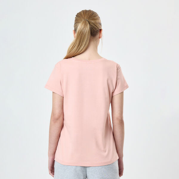 Remera Set Sport Easy Check Print Mujer