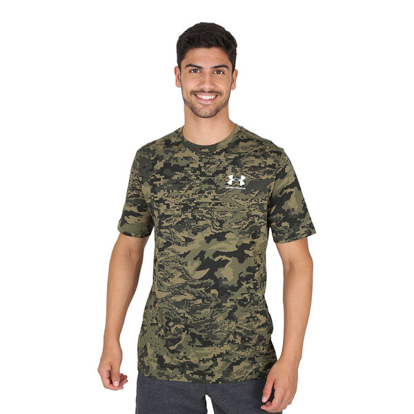 Remera Entrenamiento Under Armour Abc Camo Hombre