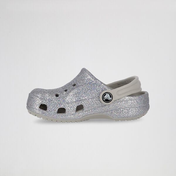 Zuecos Crocs Baya Glitter Clog Infantil