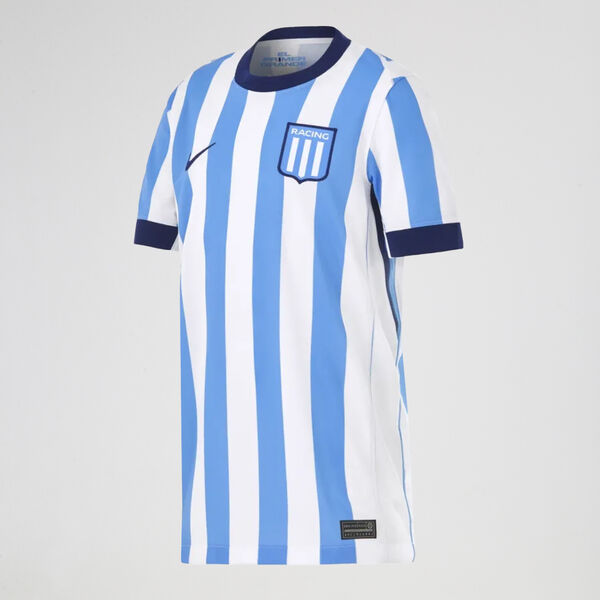 Camiseta Racing Club Nike Local 2026 Stadium Infantil