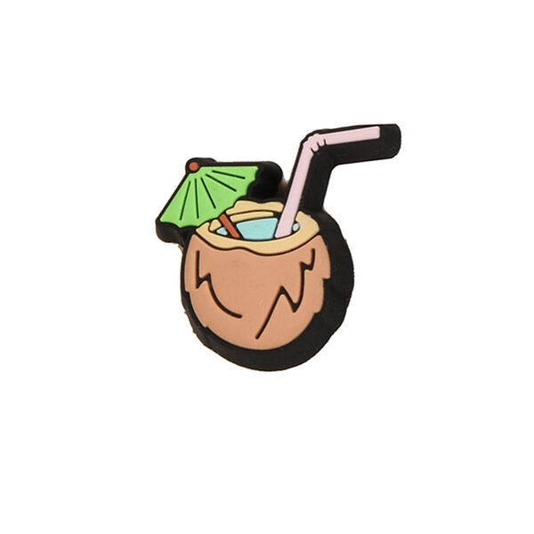 Pin Crocs Jibbitz Tropical Coconut Drink