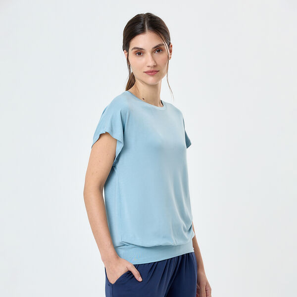 Remera Loop Up Lounge Soft  para Mujer- Comfort Blend- Sin Mangas