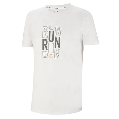 Remera Running Puma Run Logo Ss Hombre