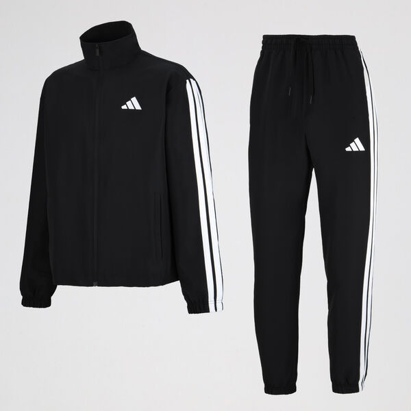 Conjunto adidas Basic Woven 3 Tiras de Hombre