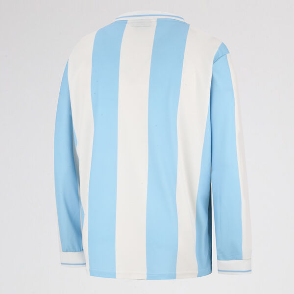 Remera Argentina Le Coq Sportif Titular Colecci&oacute;n 86 Manga Larga