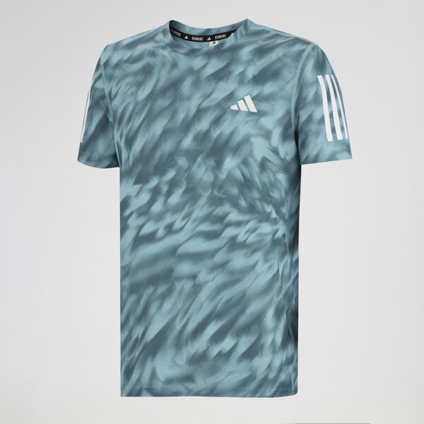 Remera adidas Own The Run AOP Hombre