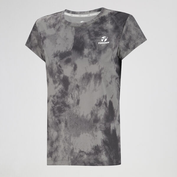 Remera Entrenamiento Topper Full Print Mujer