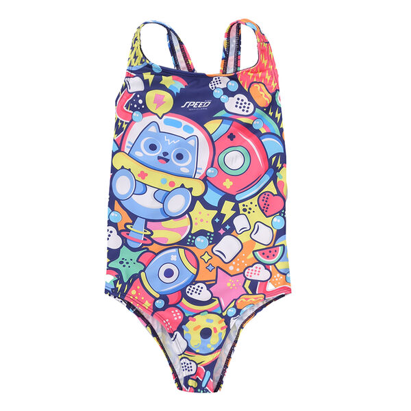 Traje de Baño Infantil Speed Estampada