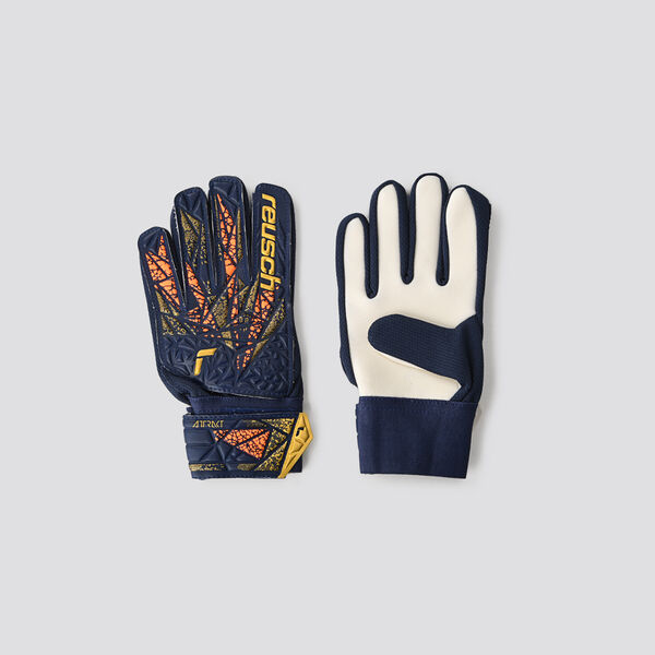 Guantes Fútbol Reusch Semi Profesional Attrakt Starter Solid Niño