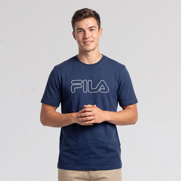 Remera Fila Letter Outline Hombre