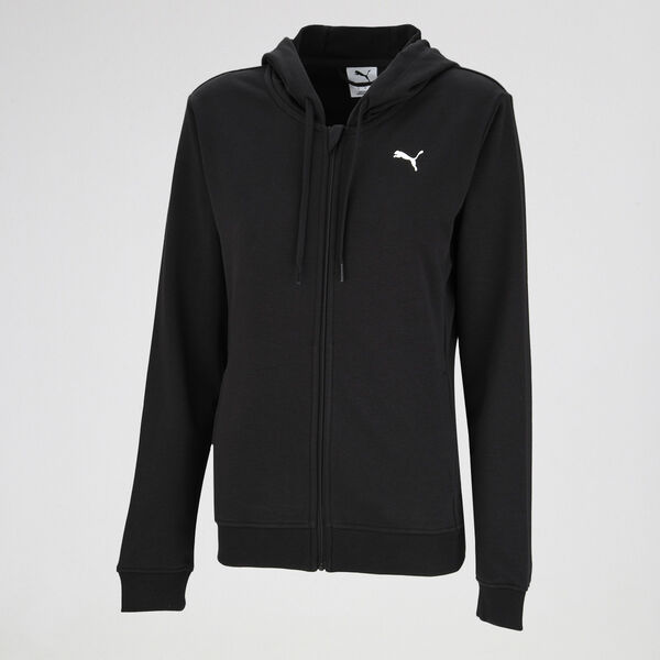 Campera Entrenamiento Puma Tad Essential FT FZ Mujer
