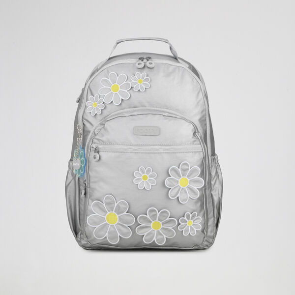 Mochila Margarita Footy Espalda Emotimochi 17 Floreada Ni&ntilde;a