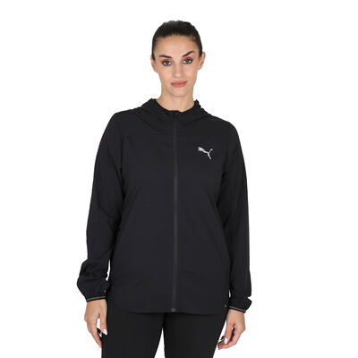 Campera Running Puma Run Woven Mujer