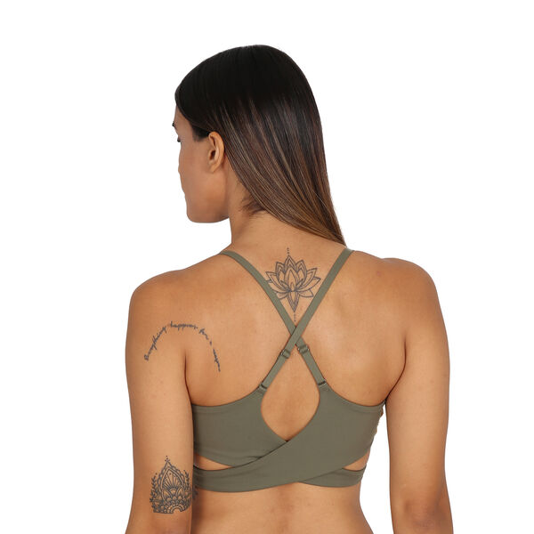 Top adidas Yoga Studio Light Support Mujer