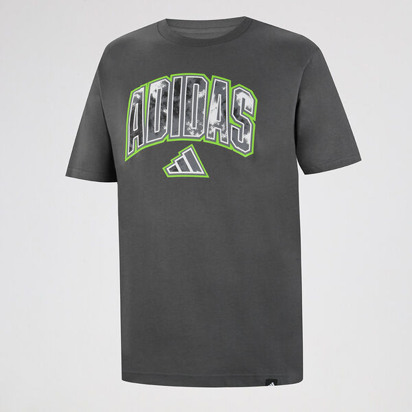 Remera adidas Camo Script Graphic Hombre