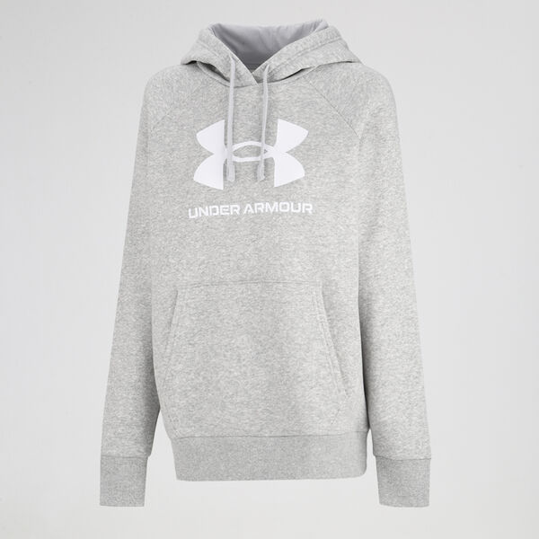 Buzo Under Armour Rival Big Logo Mujer algod&oacute;n