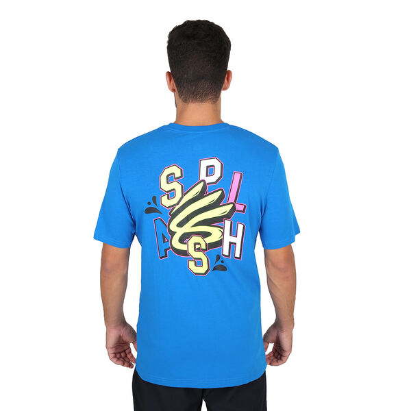 Remera Básquet Under Armour Curry Splash Party Hombre