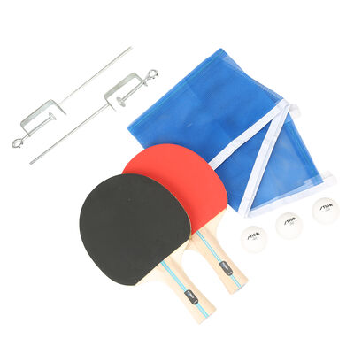 Set de 2 Paletas, 3 Pelotas y 1 Red Stiga Satisfy