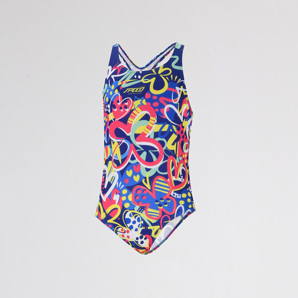 Traje de Ba&ntilde;o Speed Estampado Ni&ntilde;a