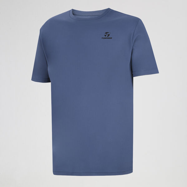 Remera Entrenamiento Topper Basic Logo Hombre