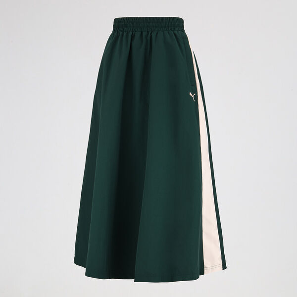Pollera Puma T7 Woven Midi de Mujer