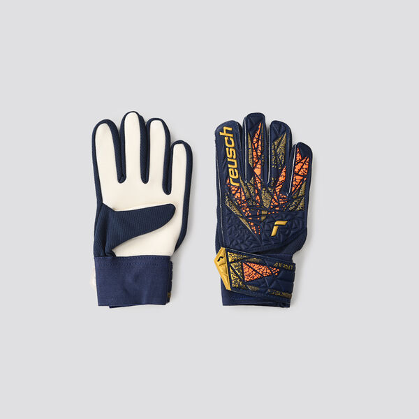 Guantes Fútbol Reusch Semi Profesional Attrakt Starter Solid Niño